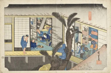 Akasaka: Gasthaus mit Dienstmädchen