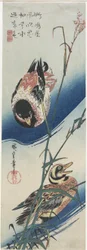 Enten und Schilf, 1834-1839