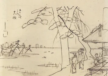 Menschen, die auf das Wasser blicken