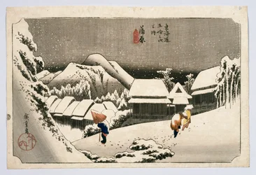 Kambara, von den dreiundfünfzig Stationen der Tokaido-Straße