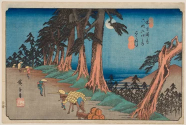 Nr. 26, Mochizuki, aus der Serie „Die neunundsechzig Stationen des Kisokaidō“