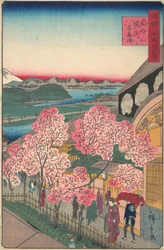 Eingang zum Gankiro-Teehaus im Miyozaki-Distrikt, Yokohama, Bushu