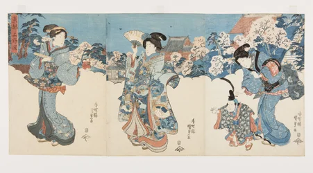 Kirschblütenbäume in Atagoyama