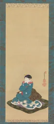 Gedenkporträt von Iwai Hanshiro VI, 1836