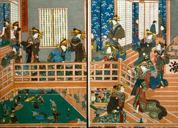 Draufsicht auf das Obergeschoss von Kado-Ebiya