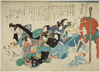 Der Tod von Ichikawa Danjuro VIII