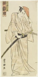 Der Schauspieler Arashi Hinasuke, ca. 1790er