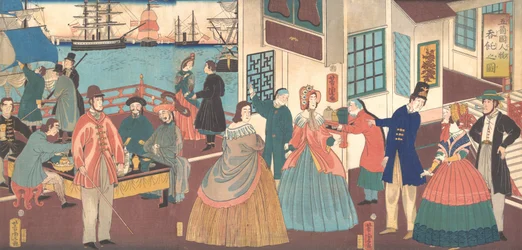 Menschen der fünf Nationen, 1861.