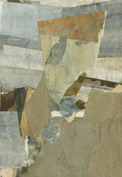 Abstrakte Erd-Collage