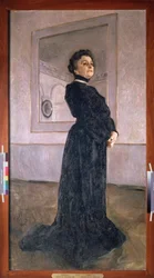 Porträt der Schauspielerin Maria Yermolova