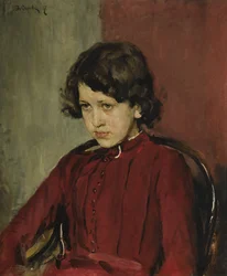 Porträt von Praskovia Anatolievna Mamontova, 1887