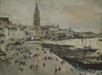 Die Schiavoni-Kai in Venedig