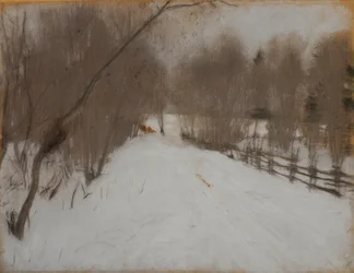 Winterstraße nach Domotkanovo, 1904