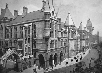 Die neuen Gerichte, London, ca. 1896