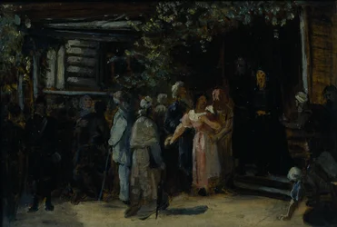 Besuch bei einem Einsiedler, 1870er Jahre