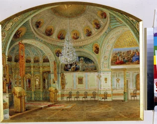 Innenraum der Kapelle im Jussupow-Palast in Sankt Petersburg