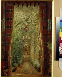 Der Wintergarten im Jussupow-Palast in Sankt Petersburg