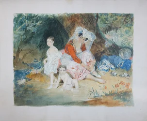 Porträt von Graf Peter Dominikus Ludwig und Gräfin Maria zu Sayn-Wittgenstein