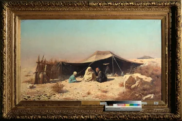 Araber in der Wüste, Koran-Studie