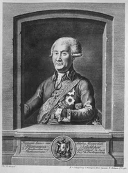 Porträt von Graf Nikolay Alexeyevich Tatishchev 1739-1823, 1795