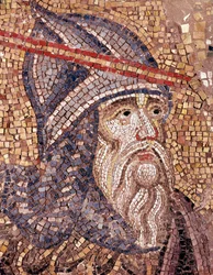 Kopf eines Soldaten (Mosaik)