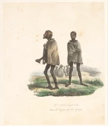 Kleidung der Einwohner von King George Sound (West-Australien)
