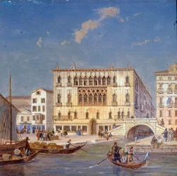 Palazzo Bernardo, 19. Jahrhundert