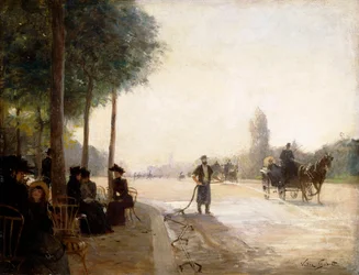 Die Champs-Élysées, Paris