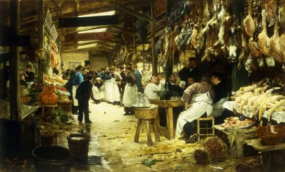 Der Marktplatz, 1885