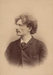 Porträt des Komponisten Ignacy Jan Paderewski