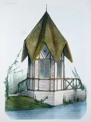 Ein Landpavillon, aus 