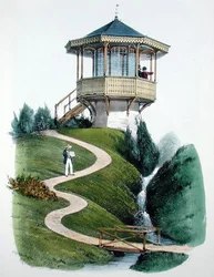 Belvedere von Montigny, aus 