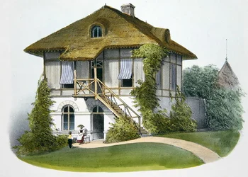 Ein Haus in Enghien, Illustration aus 