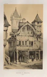 Maison A Peronne Somme, veröffentlicht 1860