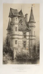 Pl. 63, Altes Herrenhaus De La Fosse Saône et Loire, 1860