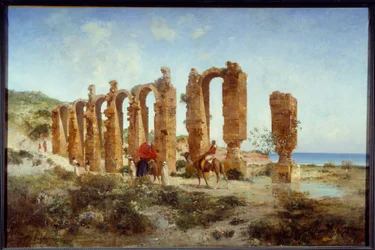 Das römische Aquädukt in Cherchell (Algerien)