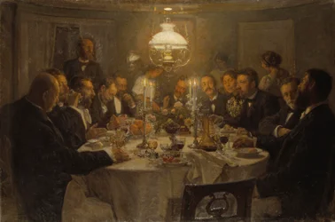 Eine Künstlerzusammenkunft, 1903