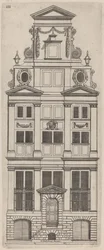 Niederländische Fassadenansicht: pl. 3