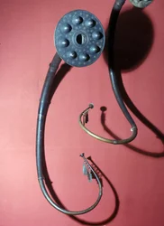 Die Lure, ein Blasinstrument der Wikinger.