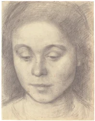 Porträt von Ida, der Frau des Künstlers