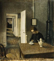 Ein Innenraum, Strandgade 25, 1915