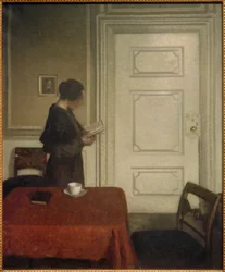 Lesende Frau