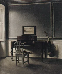 Das alte Klavier. Strandgade 30, 1907