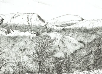 Dove Crag bei Sonnenaufgang, 2003