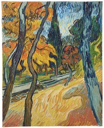 Bäume im Garten des Asyls, 1889