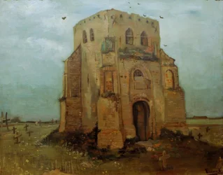 Der alte Kirchturm zu Nuenen, Der Bauernkirchhof