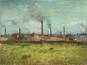 Fabriken bei Clichy