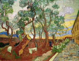 Garten des Hospitals Saint-Paul