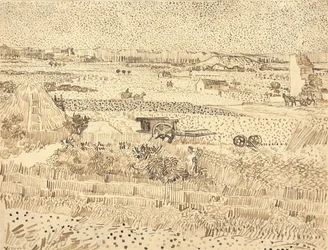 Ernte - Die Ebene von La Crau, 1888