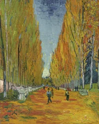 Die Allee der Alyscamps, 1888